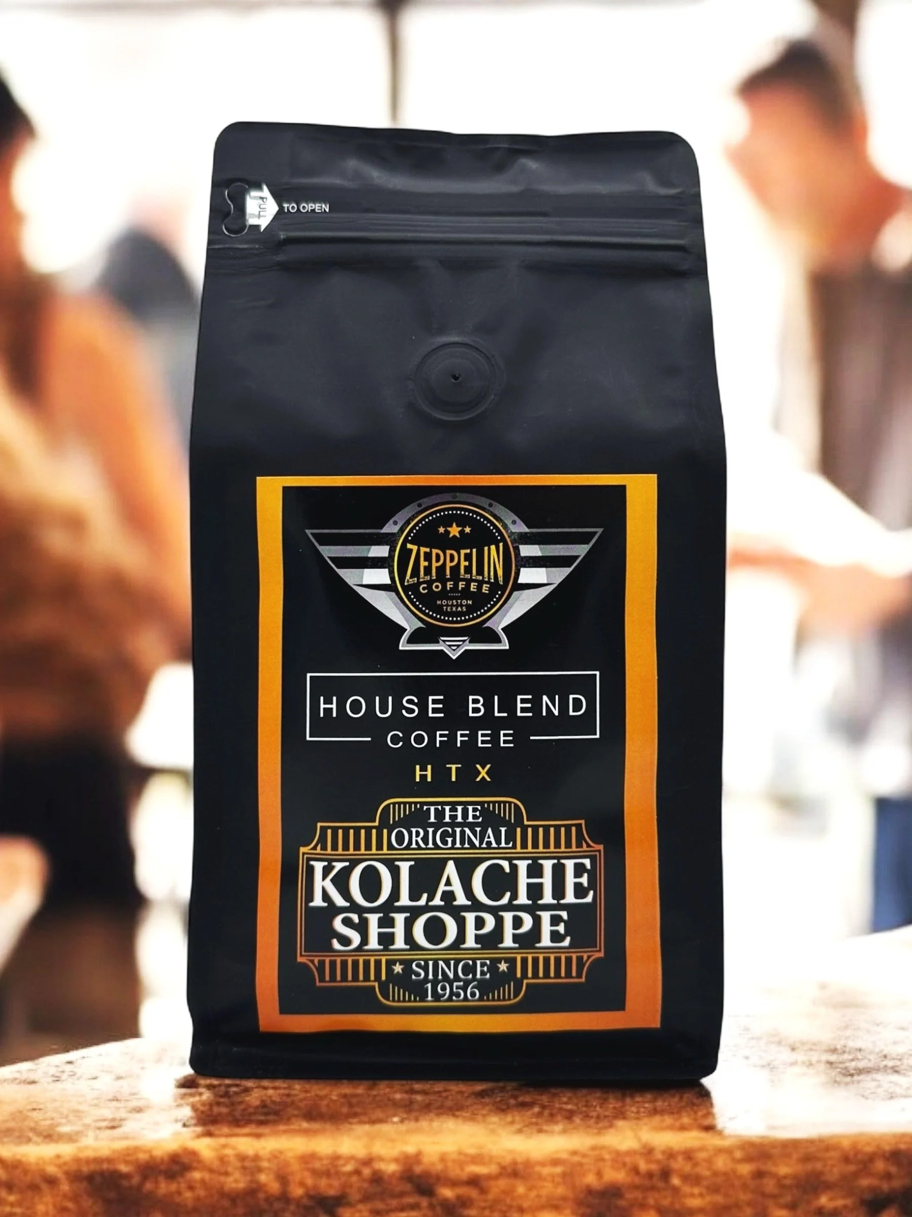 チョガッポのカリゲ The Original Kolache Shoppe House Blend Coffee 16oz — Zeppelin